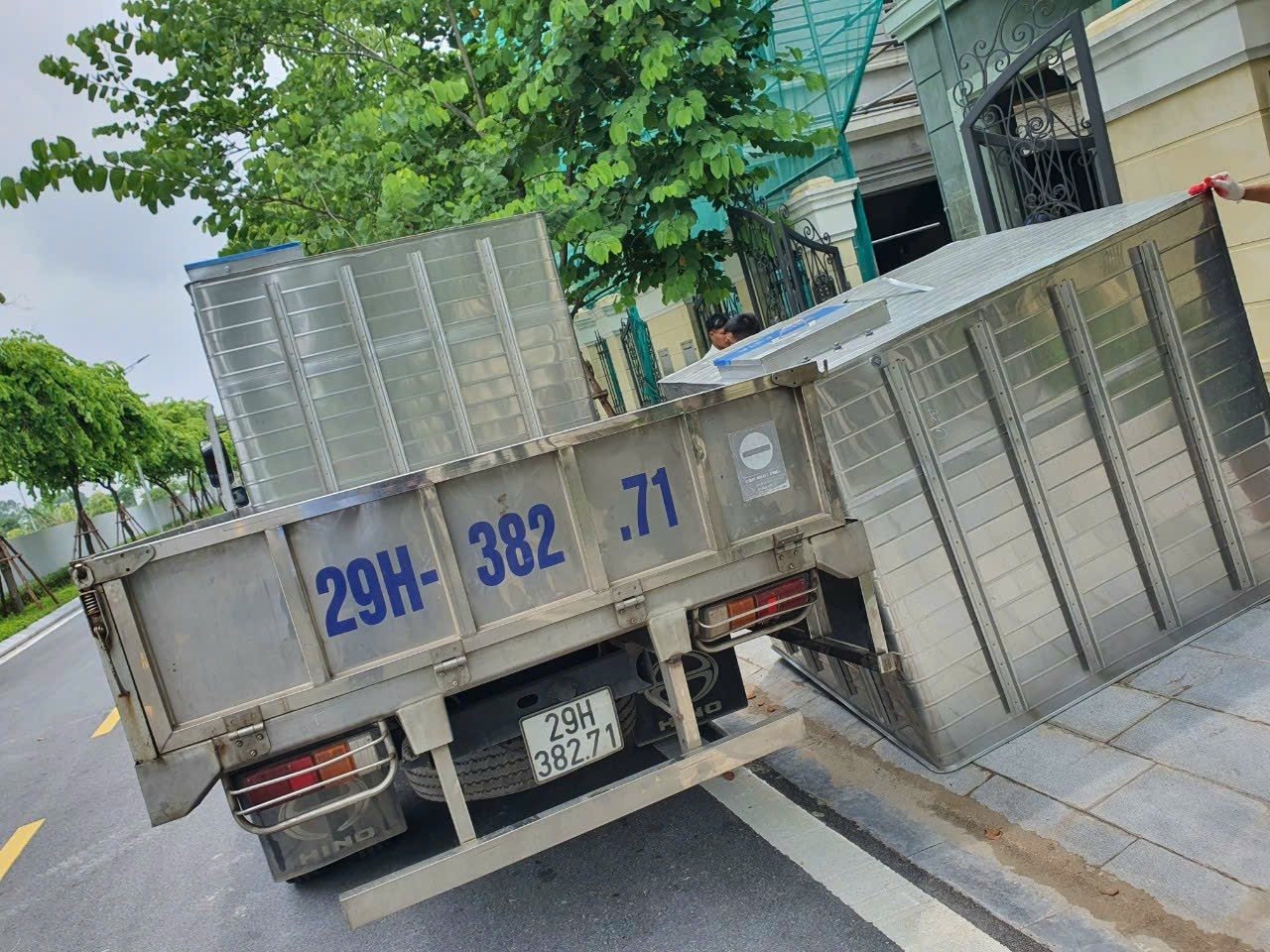 Bể nước ngầm inox Việt Anh 8 Bể nước ngầm inox Việt Anh