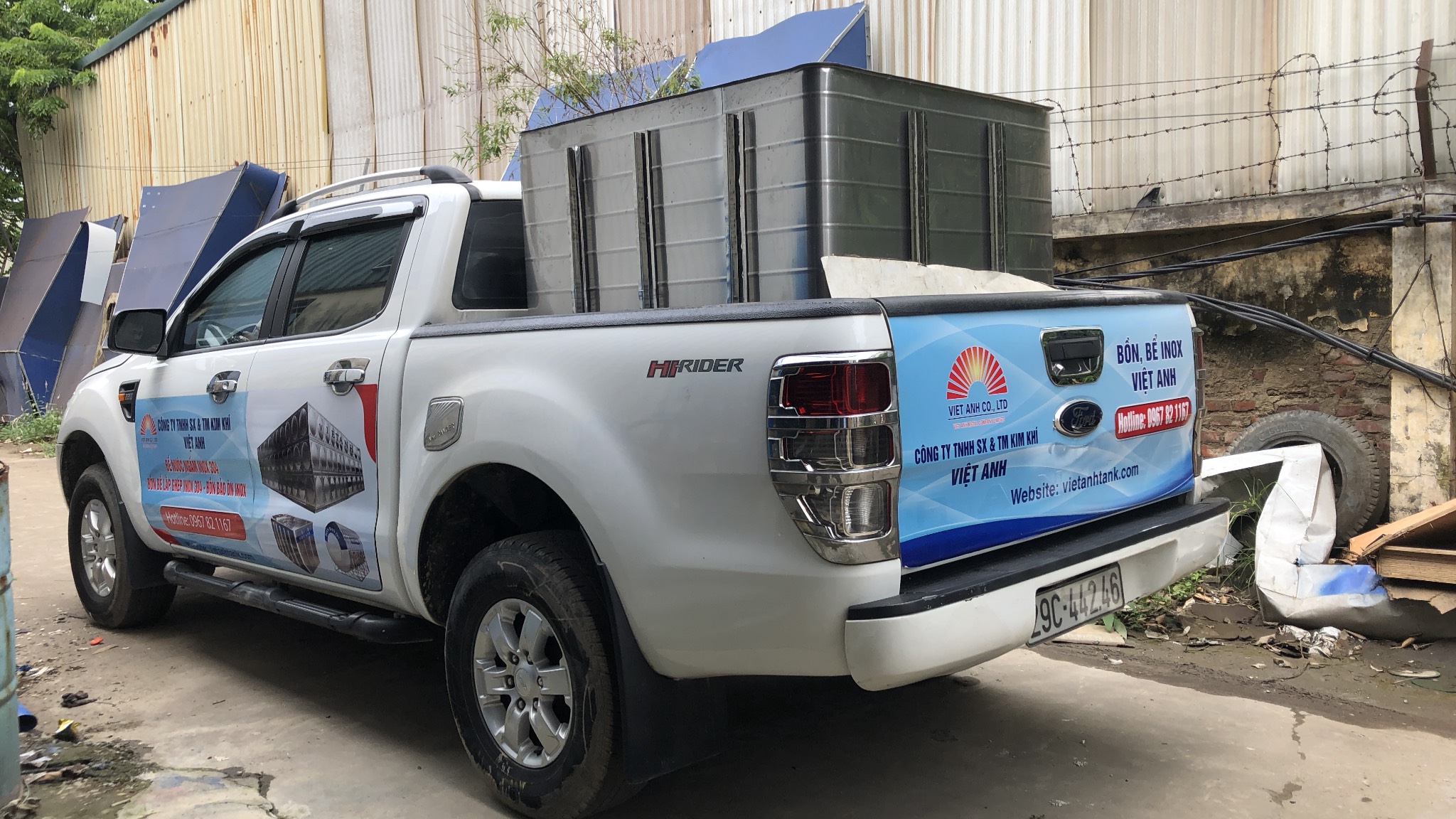 Bể nước ngầm inox Việt Anh 9 Bể nước ngầm inox Việt Anh