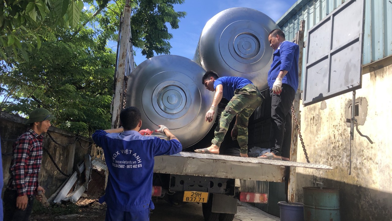 Bồn nước inox Việt Anh Bồn nước inox Việt Anh