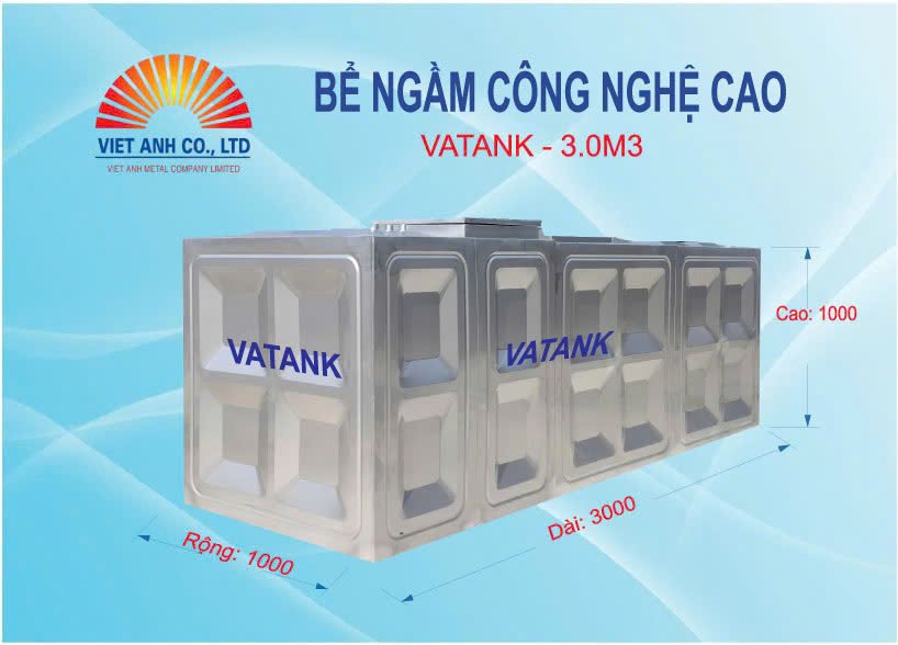 Bể Ngầm Inox Công Nghệ Cao