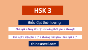 Ngữ pháp HSK 3 Biểu đạt thời lượng