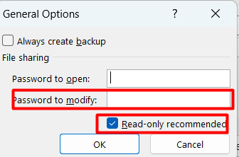 Cấp độ 3 Chỉ cho phép xem, không cho sửa (Modify Password) Tiếp theo