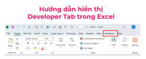 Developer Tab (Thẻ Nhà phát triển)