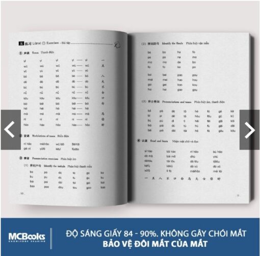 Giáo trình hán ngữ 6 quyển -độ sáng giấy