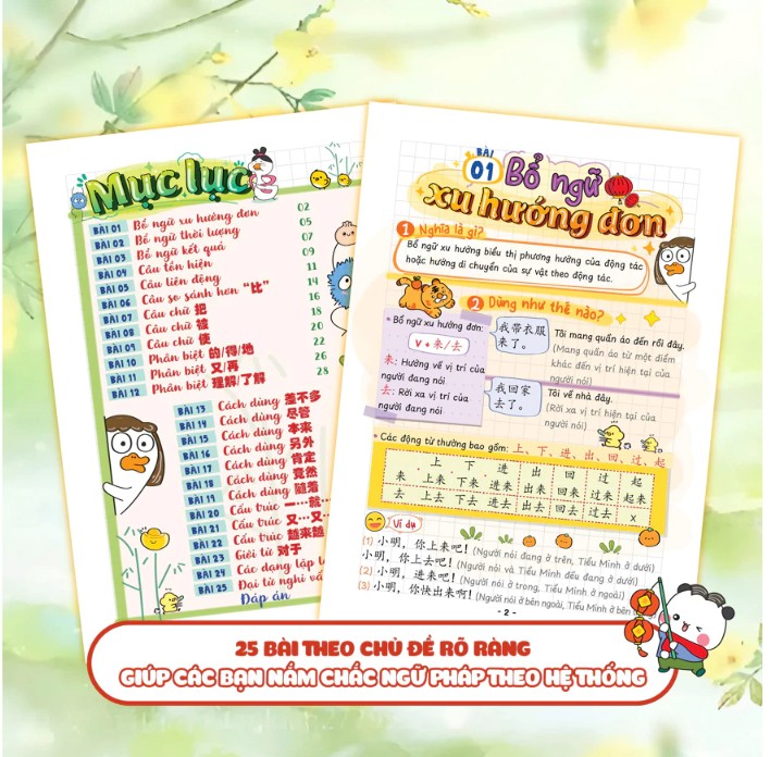 Sách Combo Takenote Ngữ pháp tiếng Trung HSK 1-6 (4 cuốn) mô tả 1