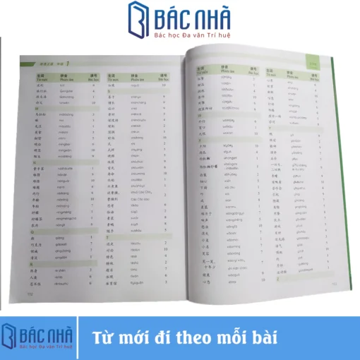 Sách Giáo trình Hán ngữ MSUTONG trung cấp, giáo trình chuẩn HSK 4 cho người tự học-từ mới