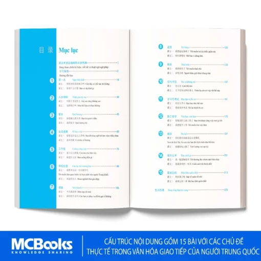 Sách - Trọn bộ Giáo Trình Phát triển Hán Ngữ Trung Cấp - Phân loại lẻ combo-cấu trúc nội dung